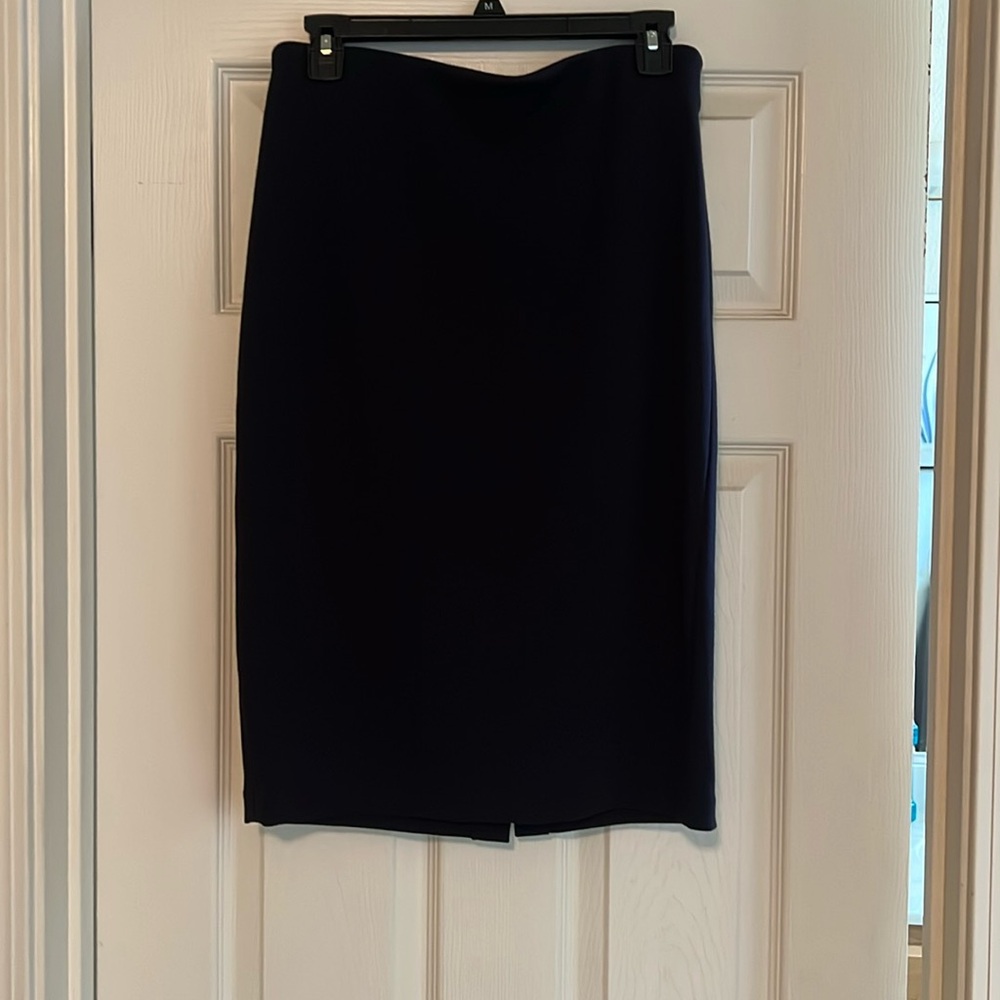 Navy Blue Dress Skirt